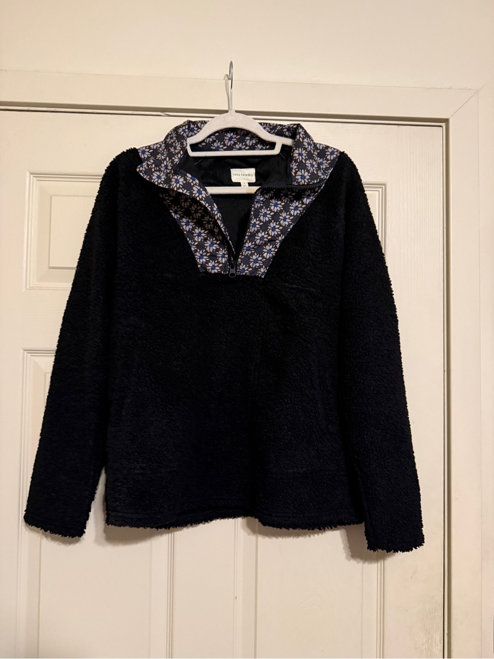 Vera Bradley Women's Teddy Fleece Pullover Size S